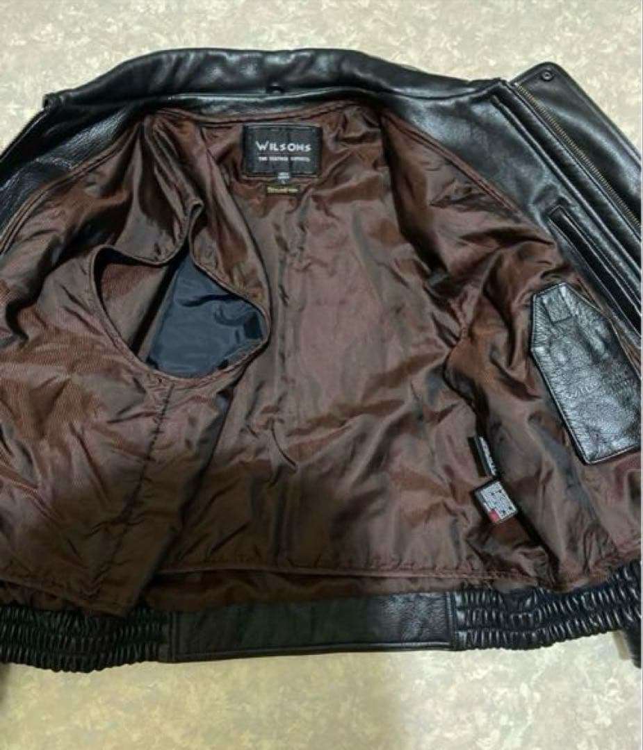 WILSONS vintage leather jacket 深水光太