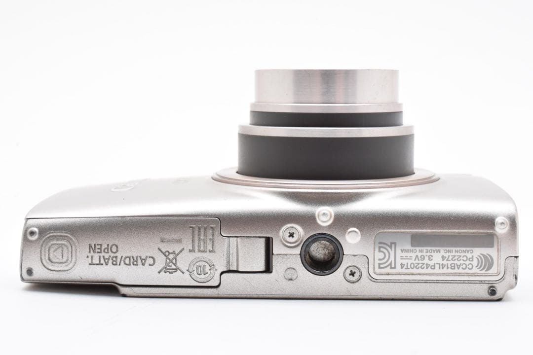 【美品】キヤノン CANON IXY 650 シルバー コンパクトデジタルカメラ