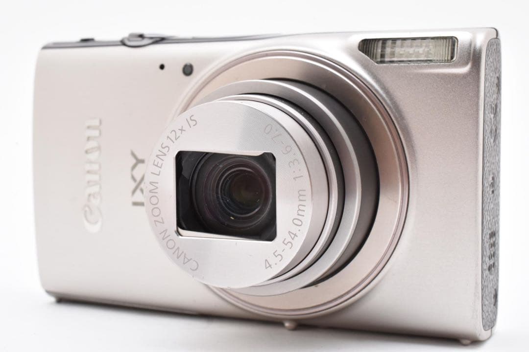 【美品】キヤノン CANON IXY 650 シルバー コンパクトデジタルカメラ