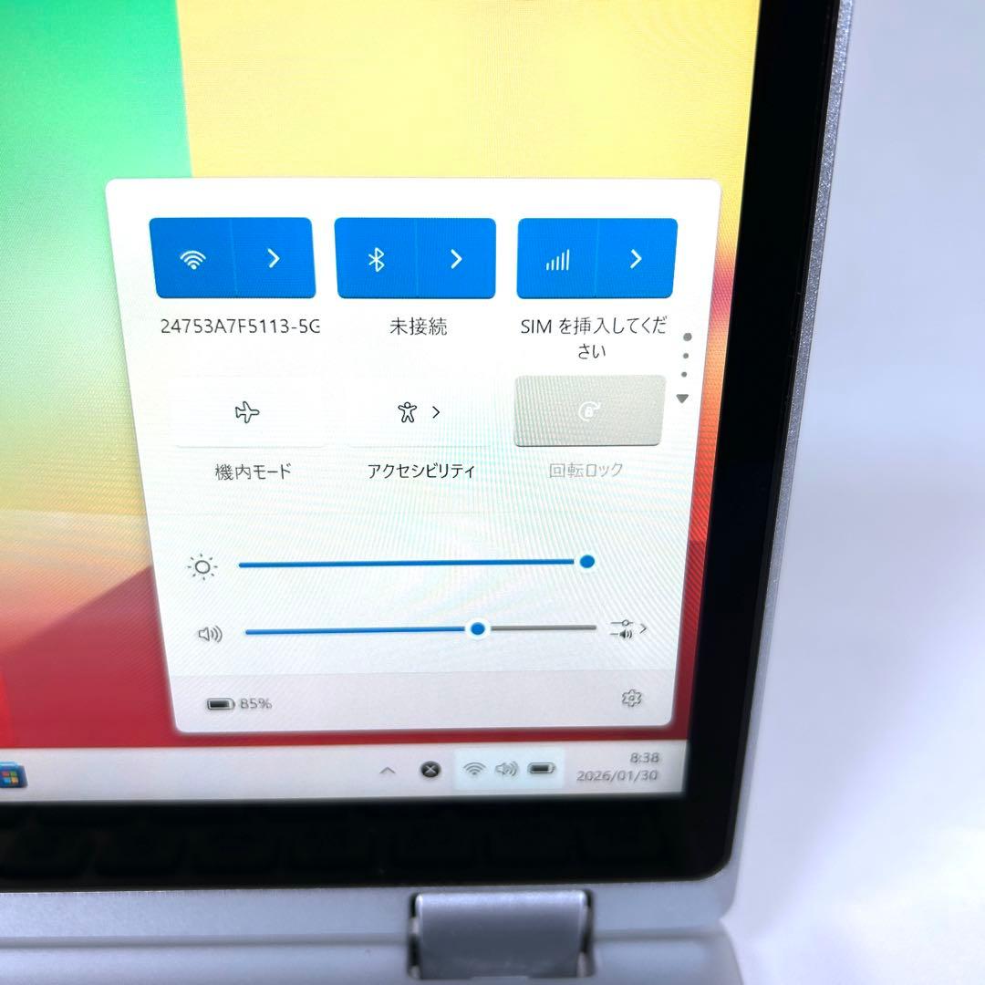 Let's note QV1 i7 512GB 16GB タッチパネル SIM