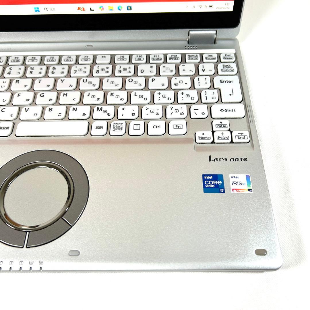 Let's note QV1 i7 512GB 16GB タッチパネル SIM