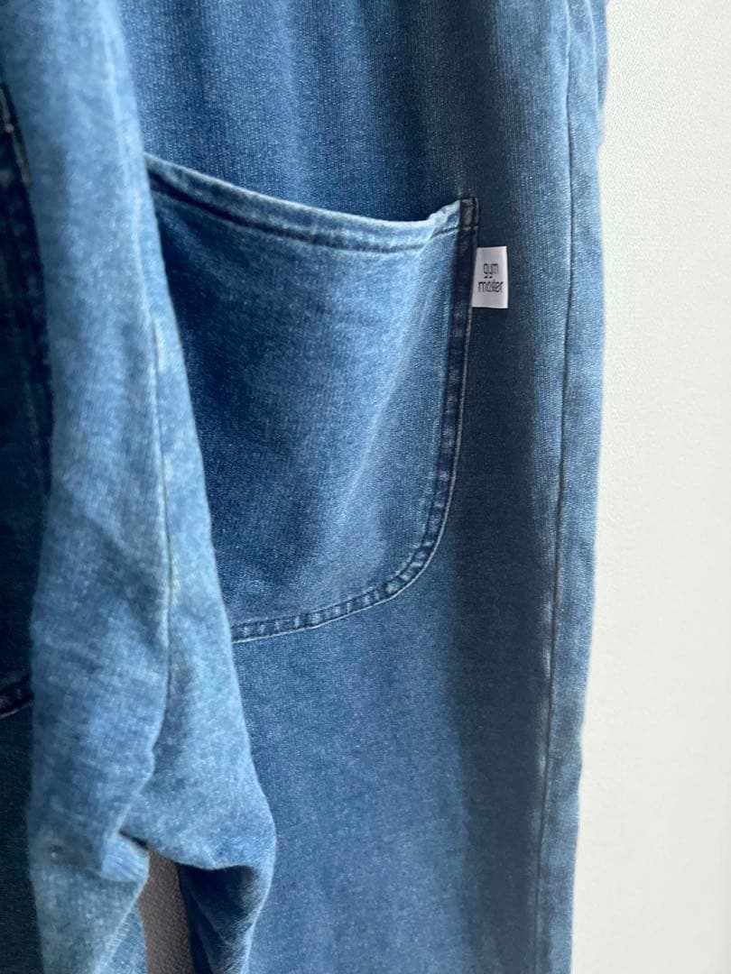 gym master デニムオールインワン つなぎ メンズ ストレッチM