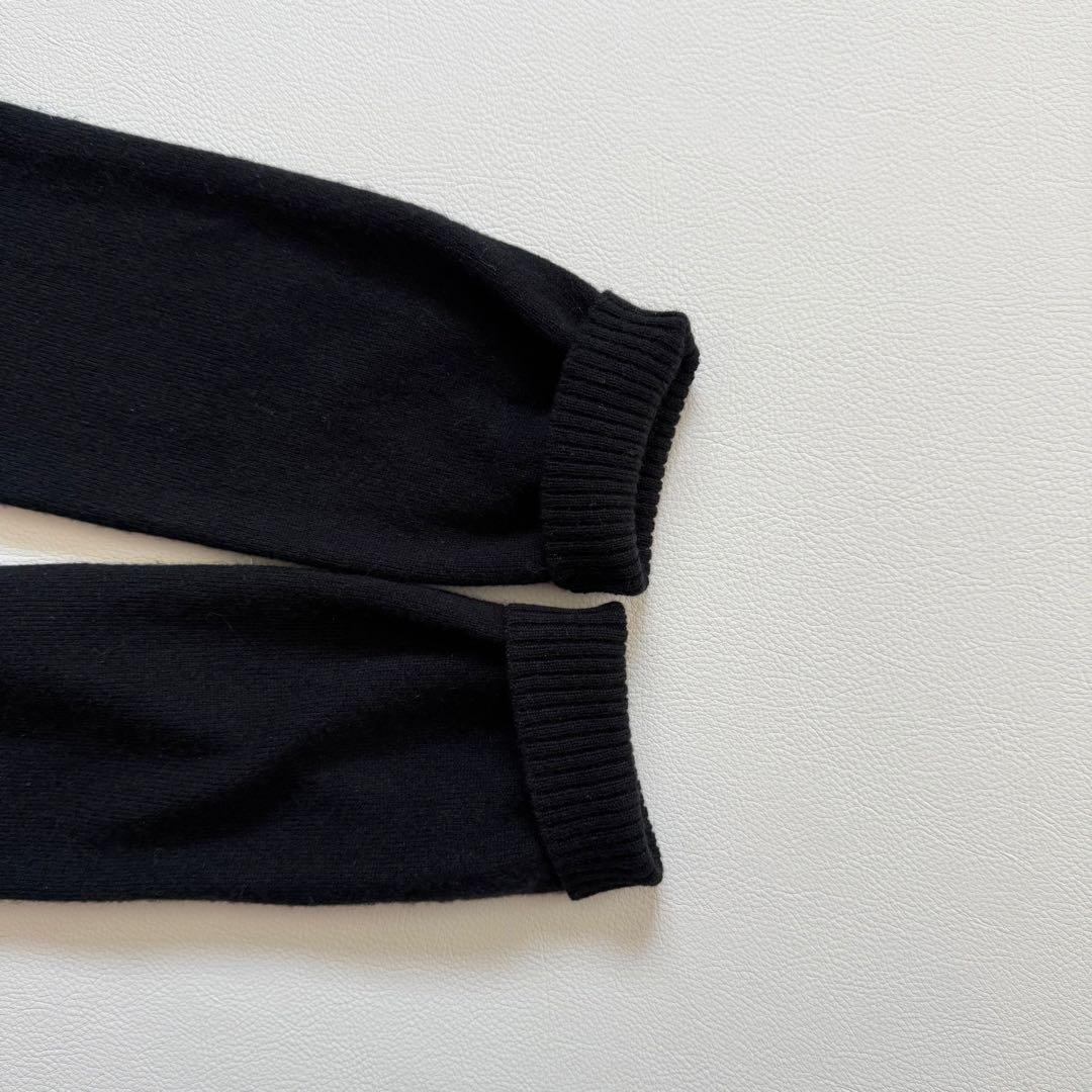 ドゥロワー　14Gカシミヤ100%ニット　バックスリット　やや薄手柔らか上質生地