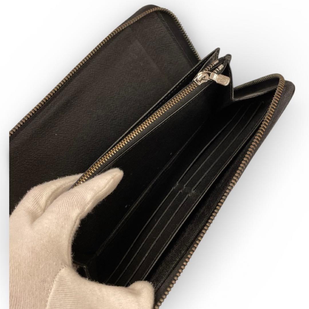【極美品】ルイヴィトン エピ ノワール ジッピーオーガナイザー 長財布　黒