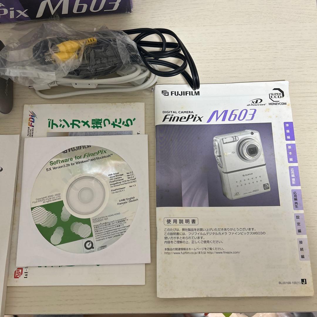 Fujifilm FinePix M603 完動品 オールドコンデジ 超希少✨