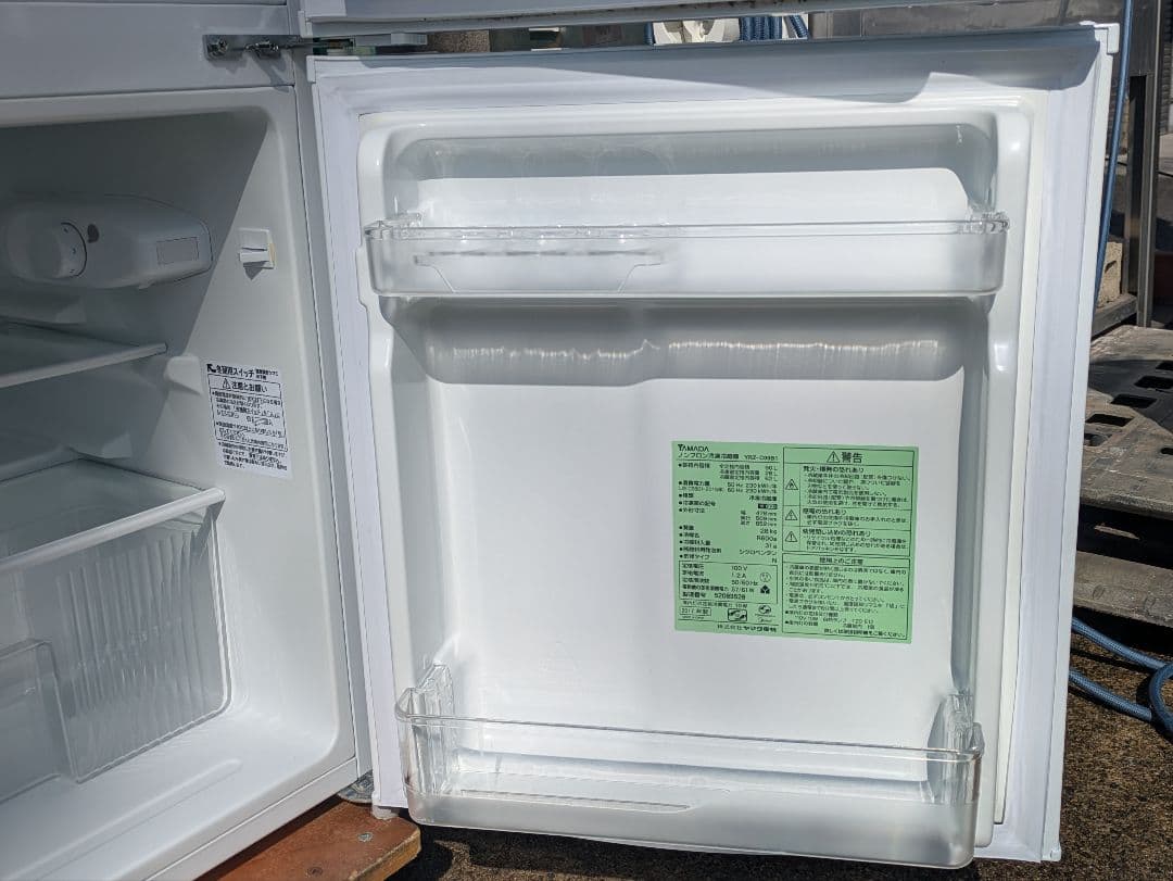 ［496］ 名古屋限定送料無料！ 冷蔵庫 ヤマダ電機 2017年製 90L