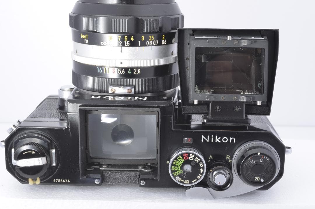【動作確認済】Nikon ニコン F2 アイレベル ブラック Zoomレンズ付