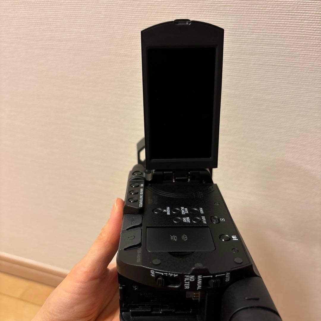 SONY HANDYCAM FDR-AX100 4Kビデオカメラ
