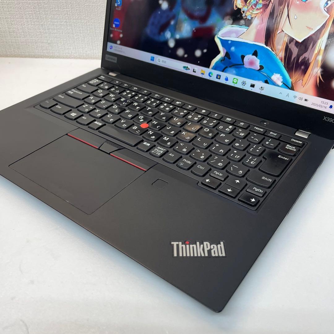 #481 レノボ Thinkpad X390 i7-8565U 8GB