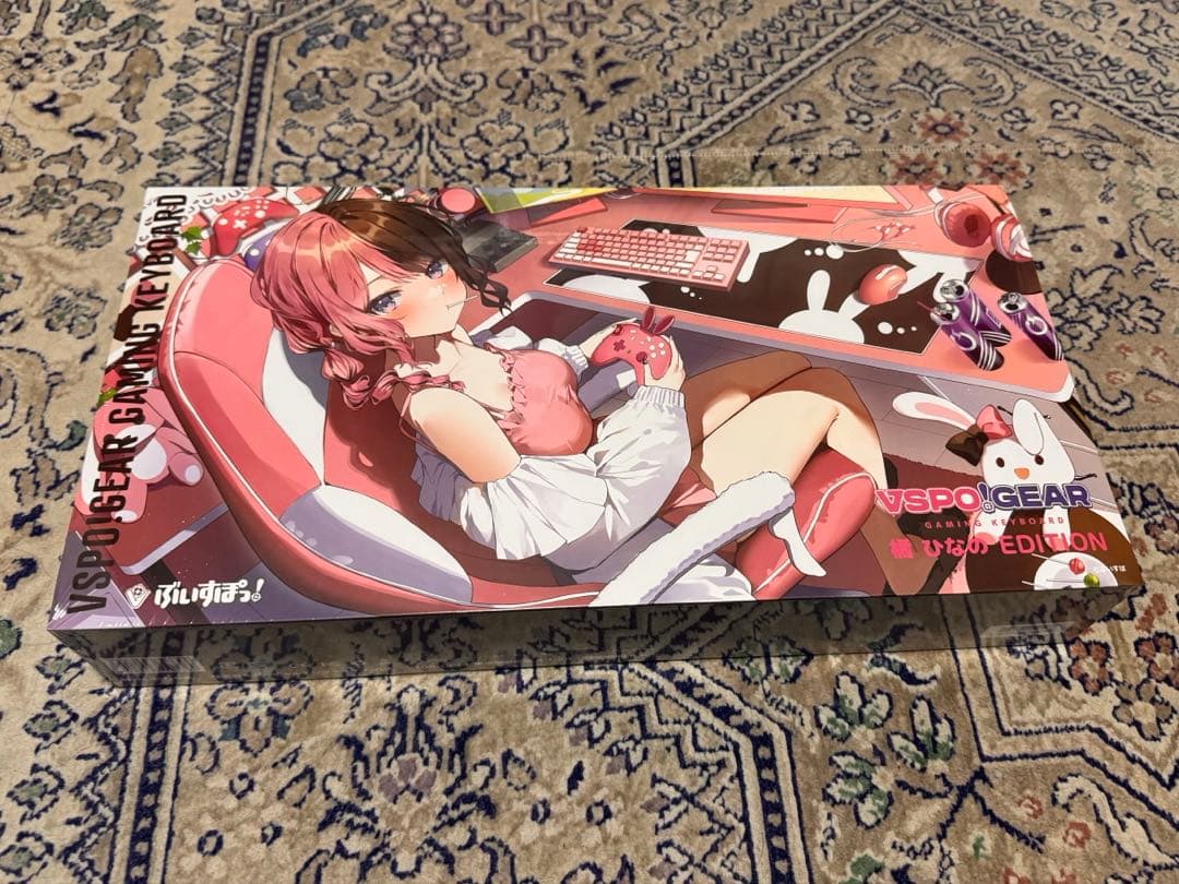 VSPO!GEARキーボード 橘ひなの EDITION ⚠️15日までの期間限定