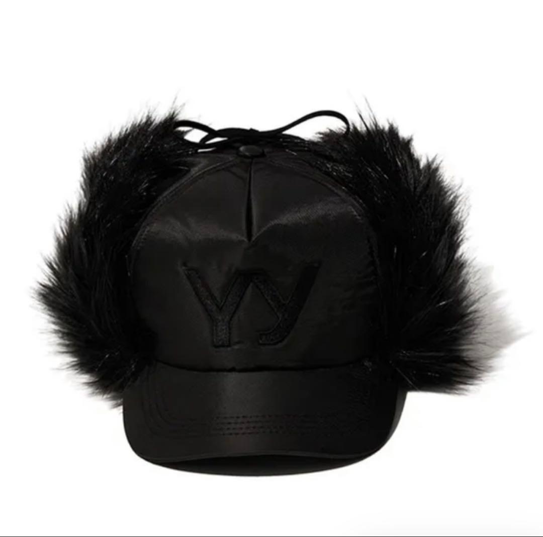 【韓国限定】OPEN YY_FAUX FUR EARFLAP CAP キャップ