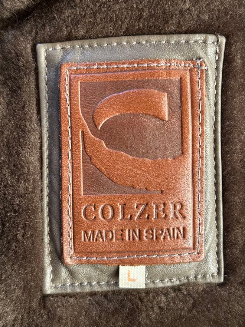 スペイン製　リアルムートンコート　羊皮