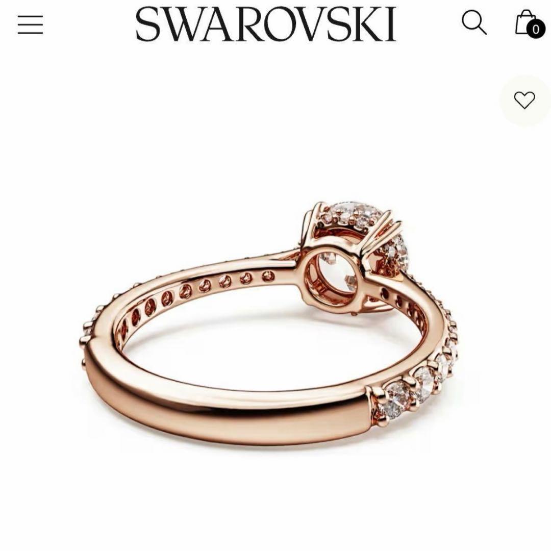 SWAROVSKI スワロフスキー Stilla リング 52 White