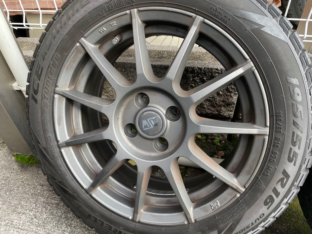 ケンケン　MINI 16インチ ホイールセット スタッドレスタイヤ付き