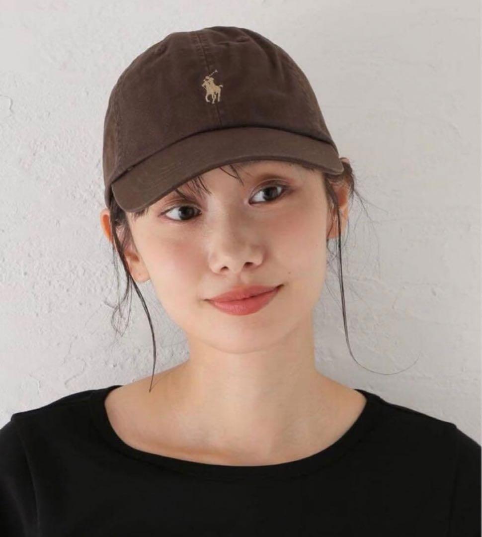 値下げ【新品タグ付き】ラルフローレン キャップ ブラウン