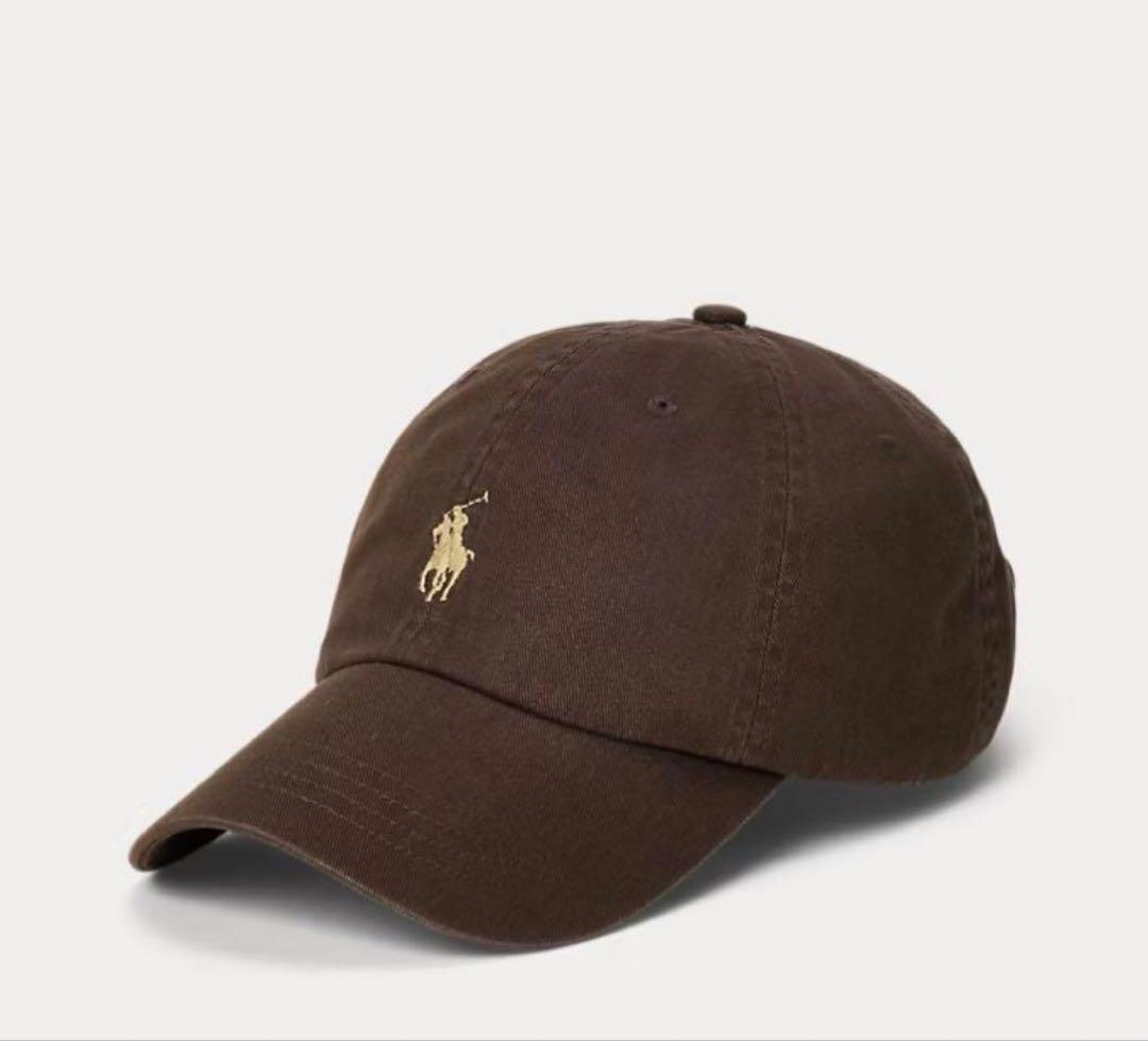 値下げ【新品タグ付き】ラルフローレン キャップ ブラウン