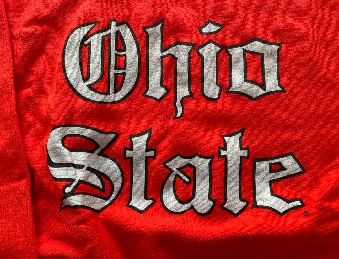 極美品Champion USA製リバースウィーブOhio State サイズXL