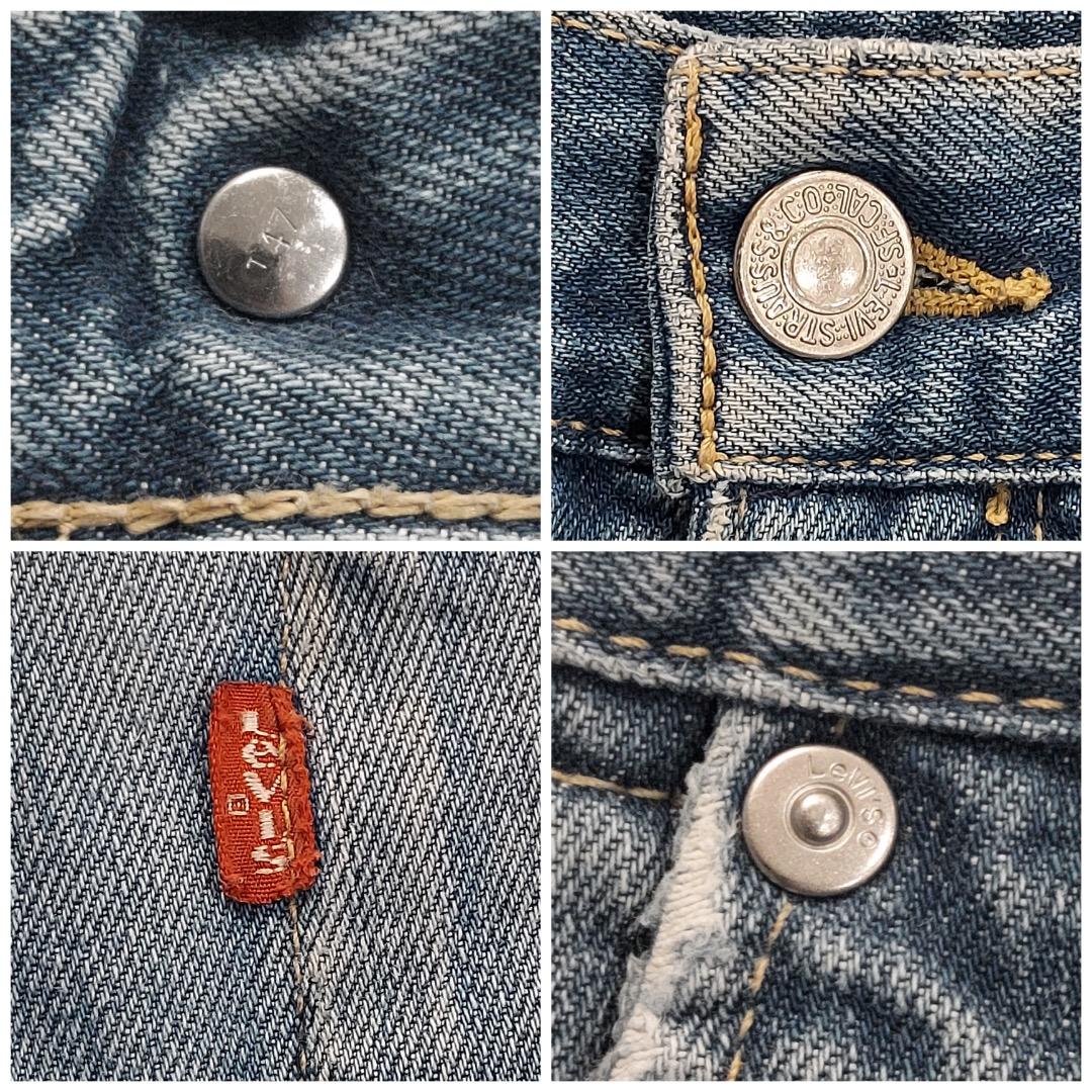 リーバイス エンジニアード ジーンズ W34 00s 青 古着 立体 18649