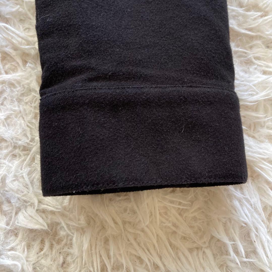 NO ID. ノーアイディー モッズコート 2 ブラック ライナー付 ファー