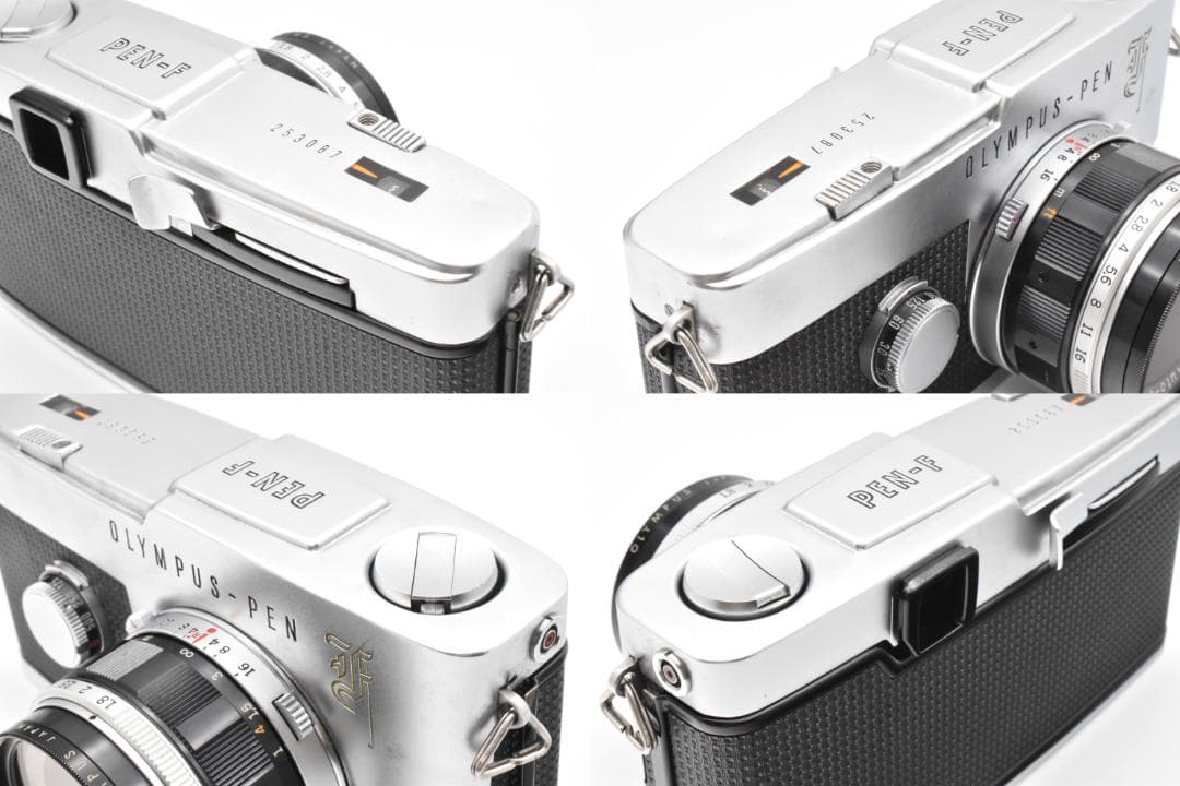 フィルムカメラ OLYMPUS PEN F F.ZUIKO AUTO-S 38mm F1.8