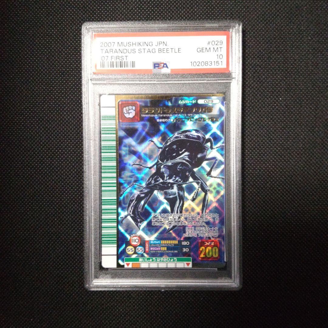 PSA10　タランドゥスツヤクワガタ　2007 ファースト
