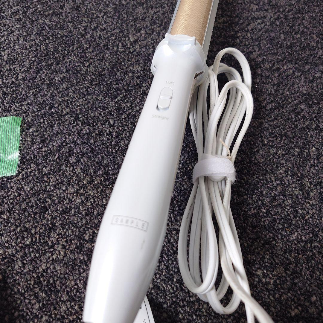 美品　KINUJO 2wayカール＆ストレートヘアアイロン キヌージョ　絹女