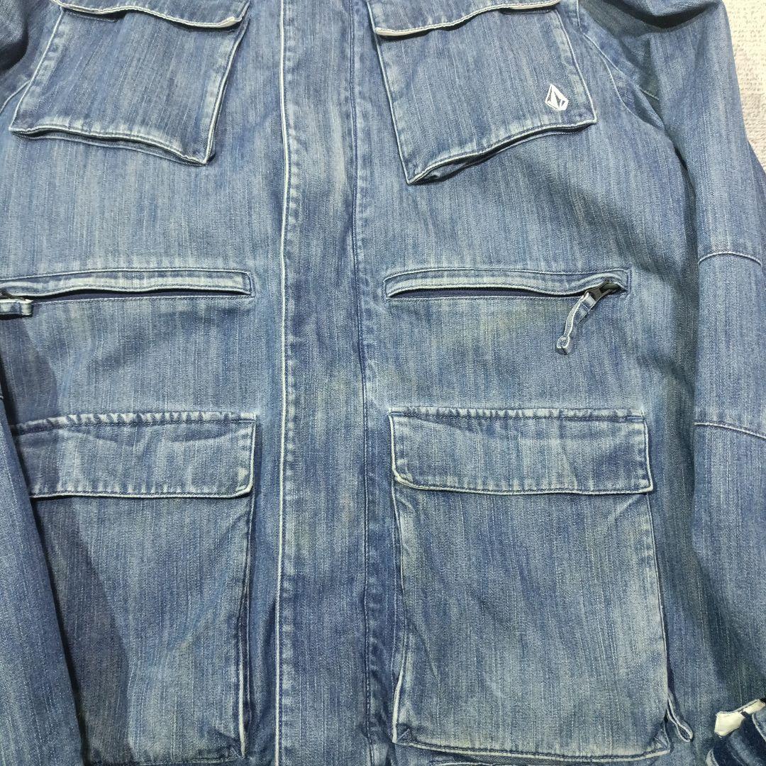 volcom リアルデニムジャケット　Mサイズ