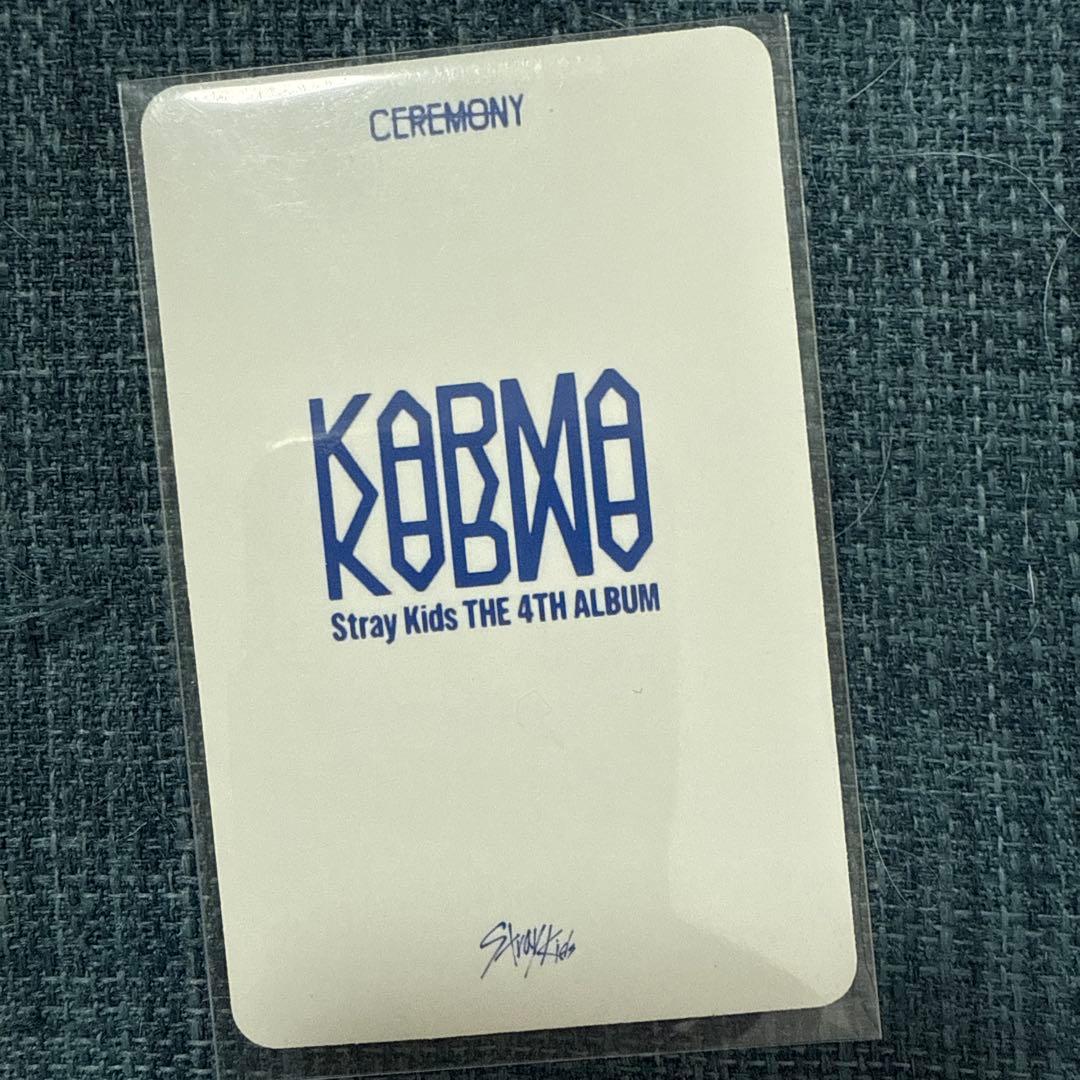 straykids ヒョンジン KARMA サノク 事前収録 限定 トレカ B