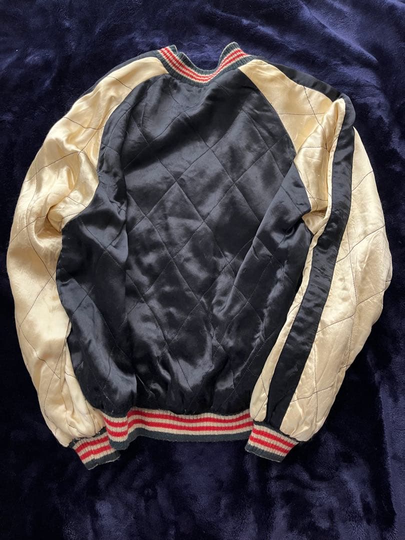 クロップドヘッズ　crowsコラボスカジャン　リバーシブル　クローズ