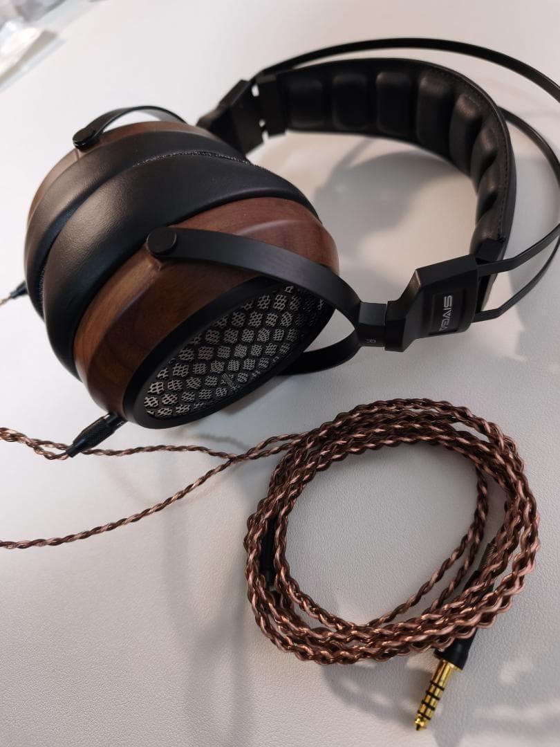 【動作確認のみ】平面磁界駆動 ヘッドホン SIVGA P-Ⅱ