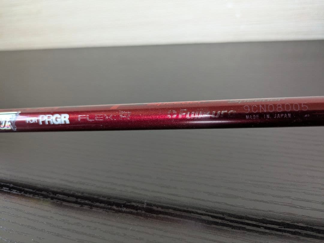 プロギア短尺ドライバーRSREDゴルフクラブ赤シニア初心者フジクラスピーダーR