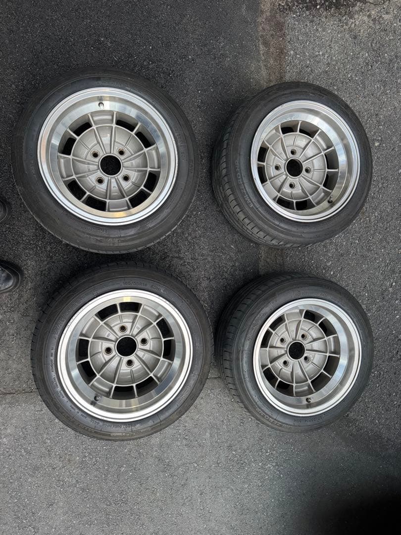 も*ー様 トスコホイール　8J-18.8J+-0　114.3 4H 4本セット