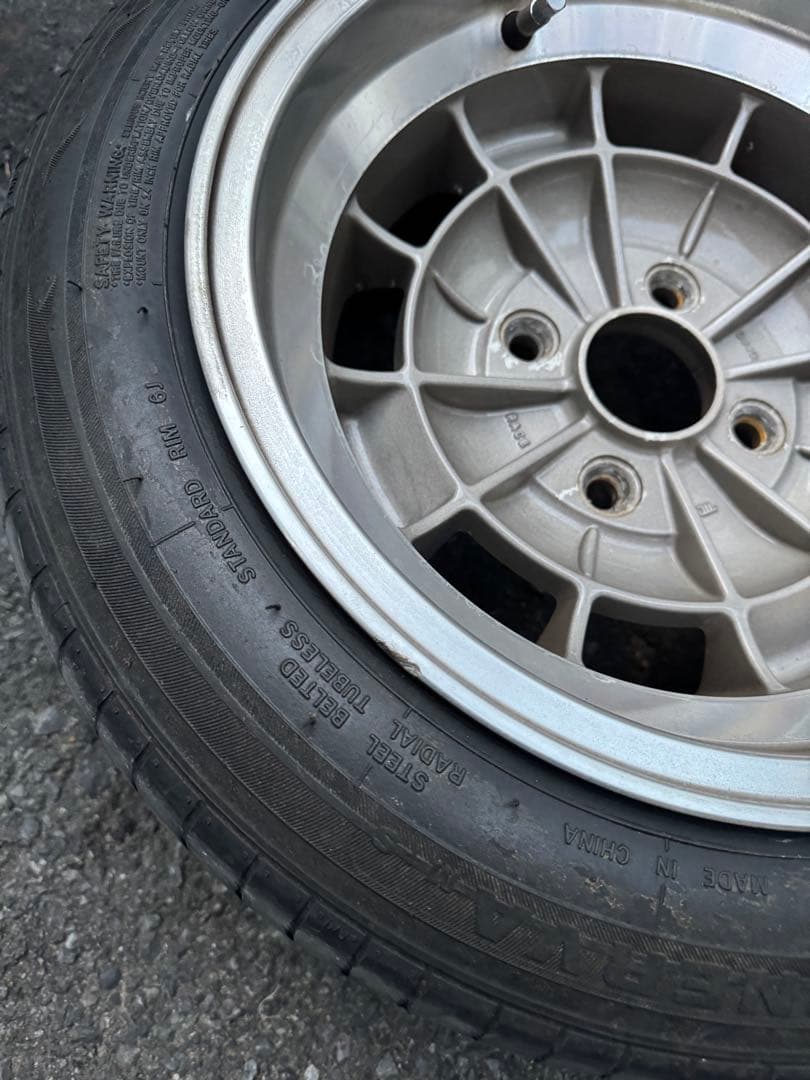 も*ー様 トスコホイール　8J-18.8J+-0　114.3 4H 4本セット