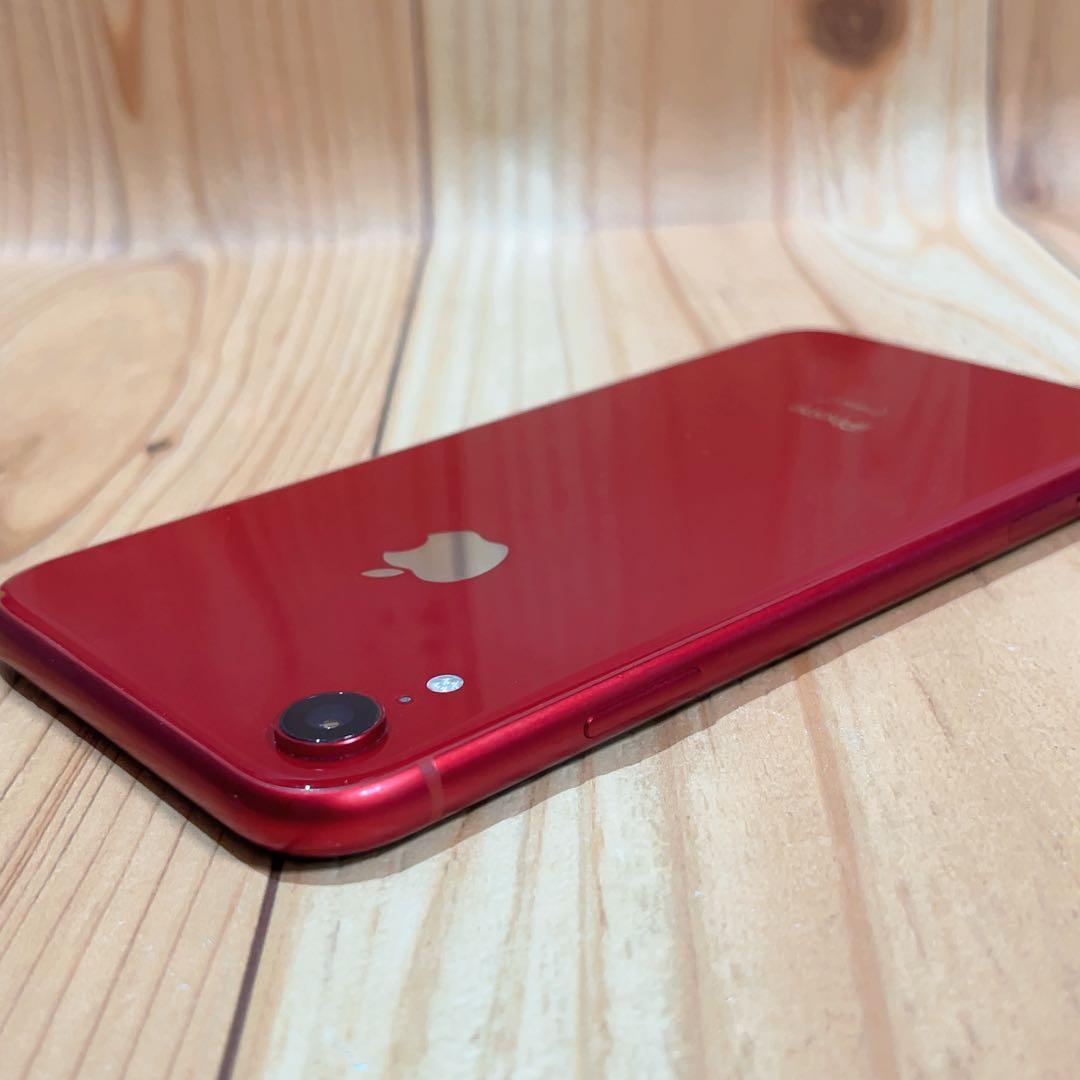 訳あり SIMフリー 本体 iPhone XR 128 GB 221 レッド