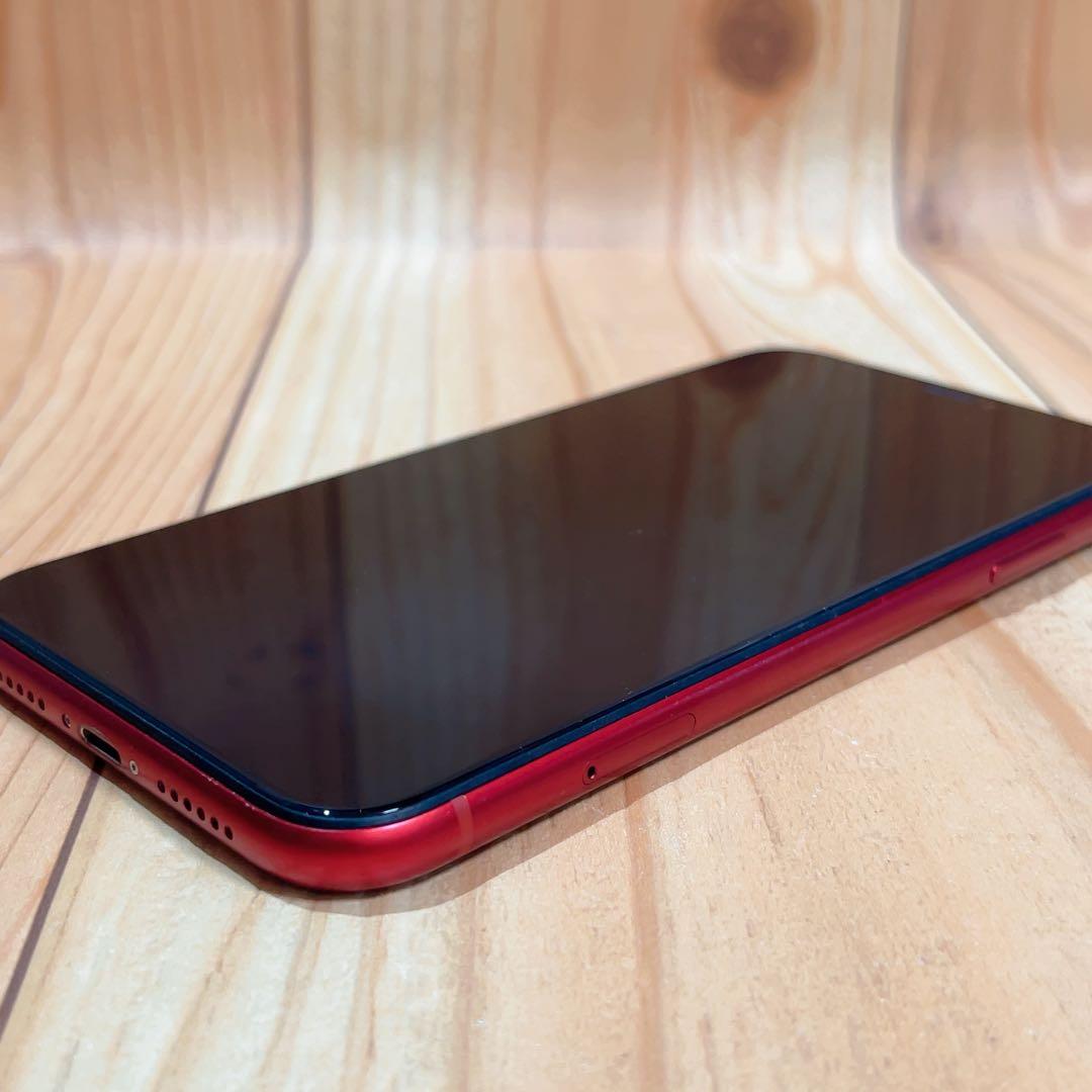 訳あり SIMフリー 本体 iPhone XR 128 GB 221 レッド