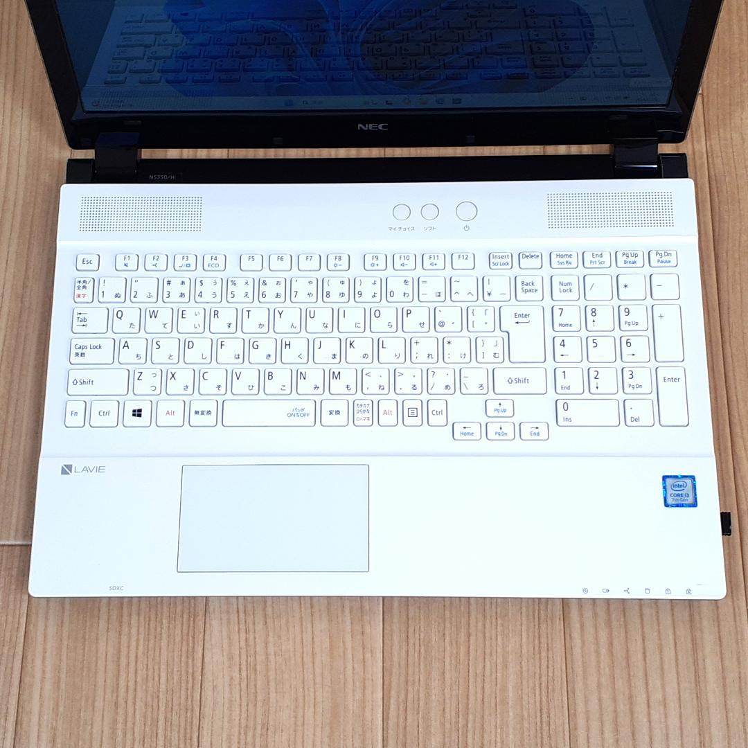 ノートPC NEC LAVIE Windows11 15.6インチ　カメラ搭載