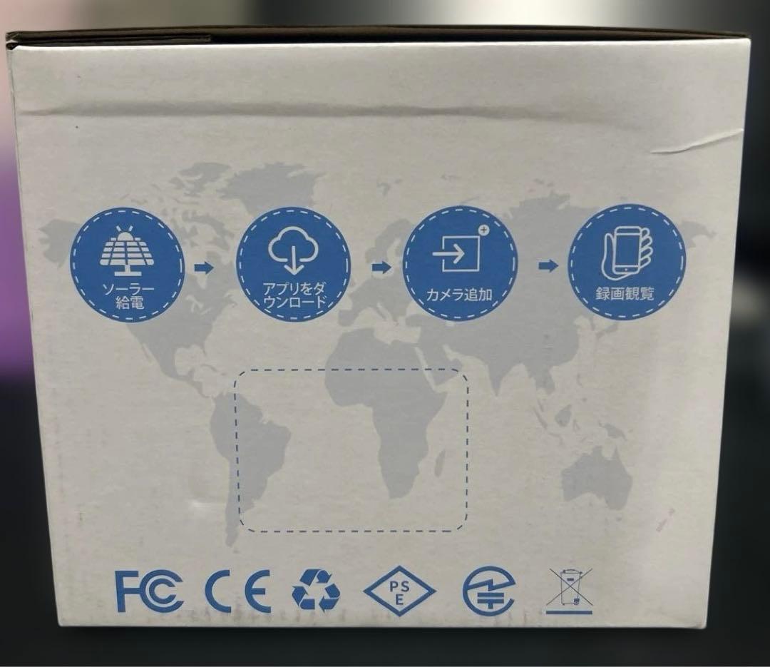 ieGeek 防犯カメラ 屋外 ソーラー