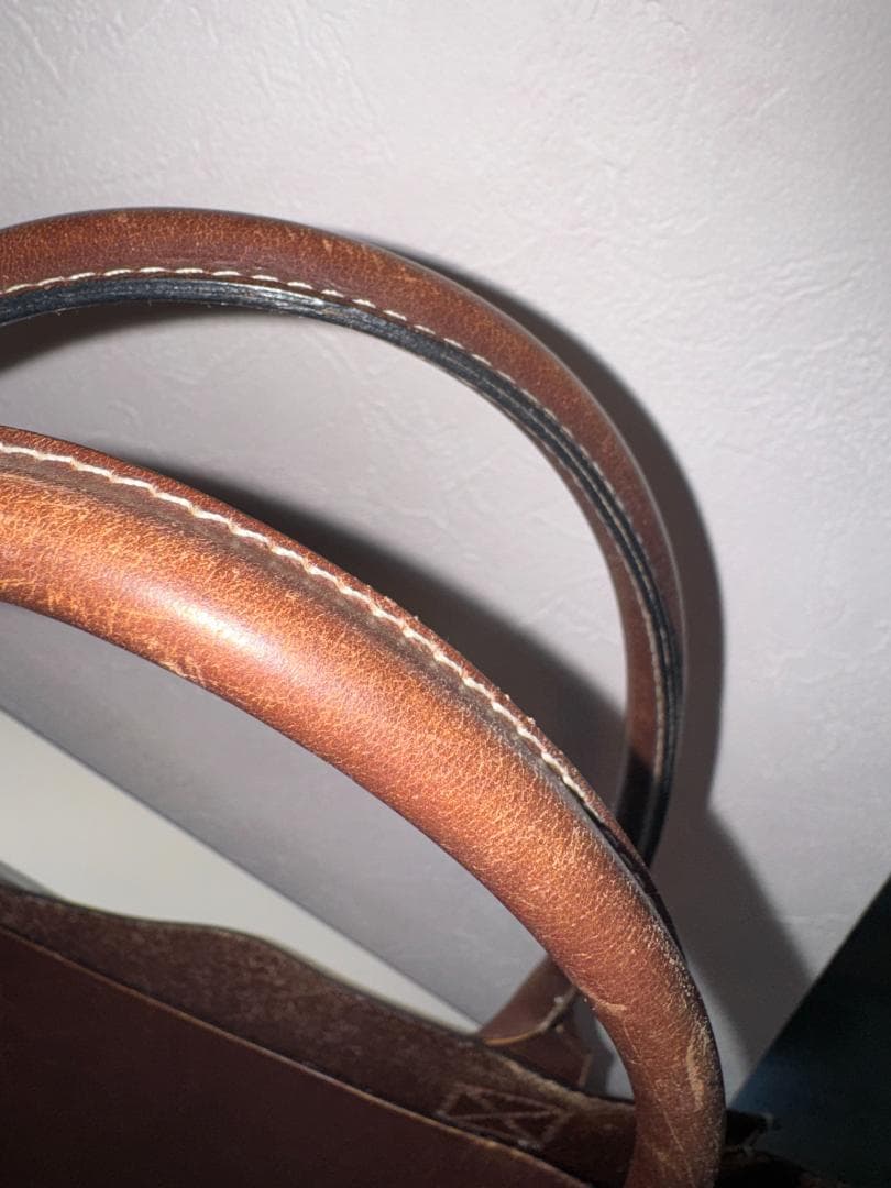 グレンロイヤルトートバッグM ダークブラウン