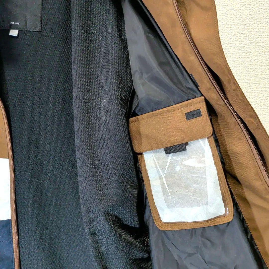 美品✨️Ｌ　AA HARDWEAR　スノーボード　ウェア　メンズ　茶✕白✕紺