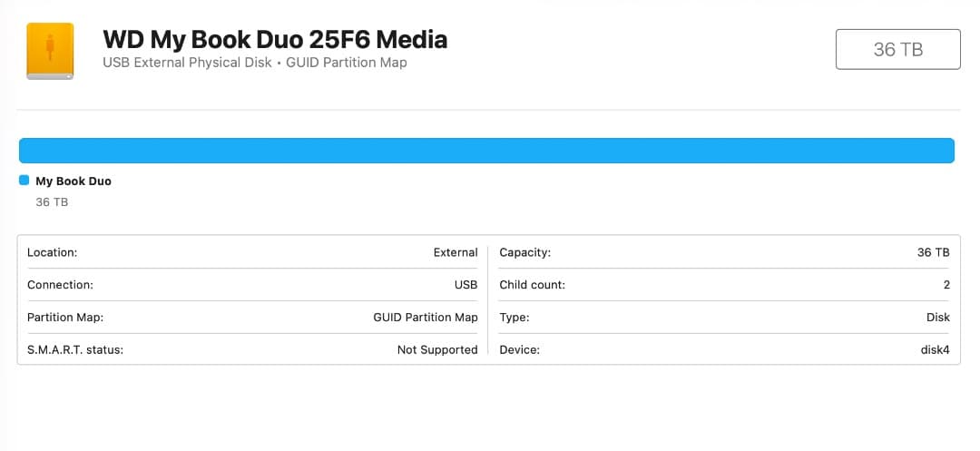WD My Book Duo 36TB RAID対応 HDD