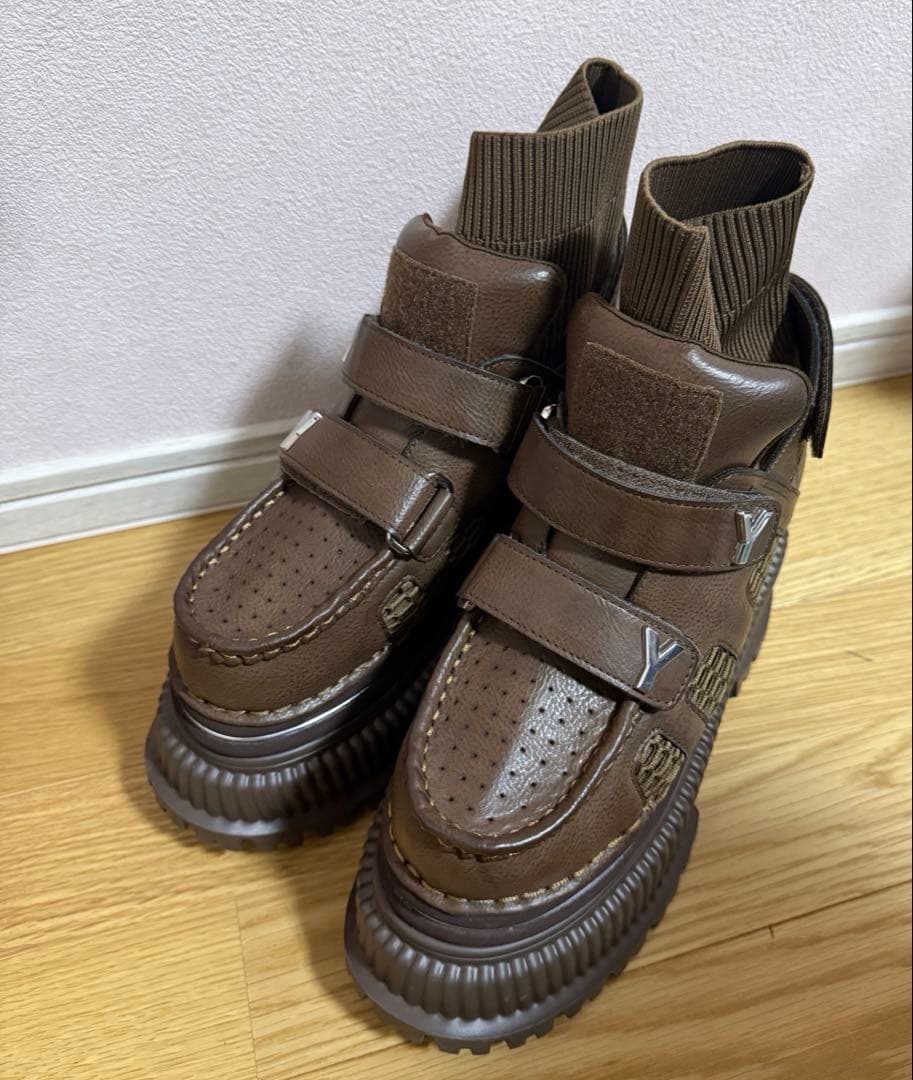 y*y様 YELLO BEAR PLATFORM SHORT BOOTS L