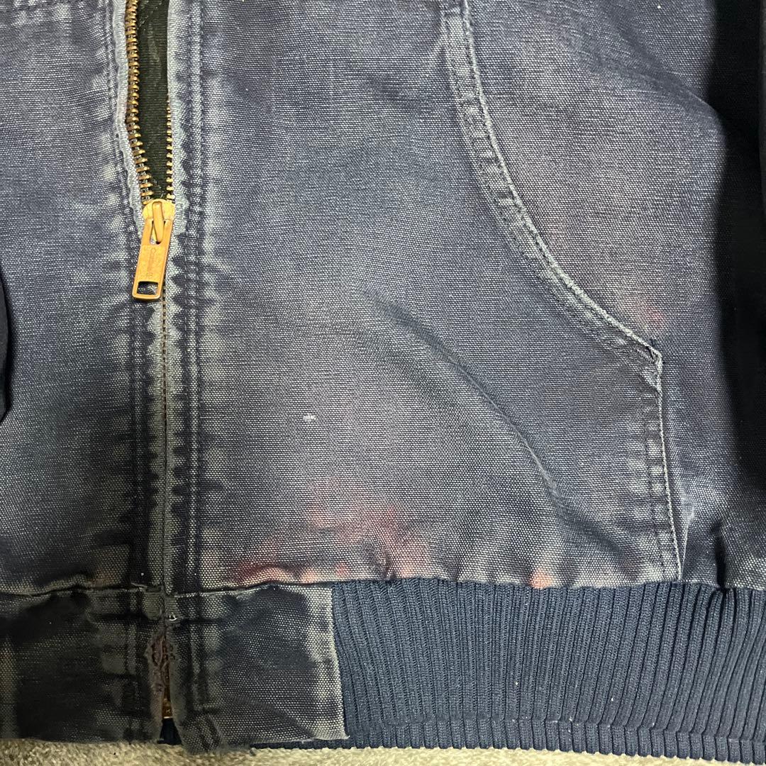 最終値下げ　carhartt アクティブジャケット　ネイビー