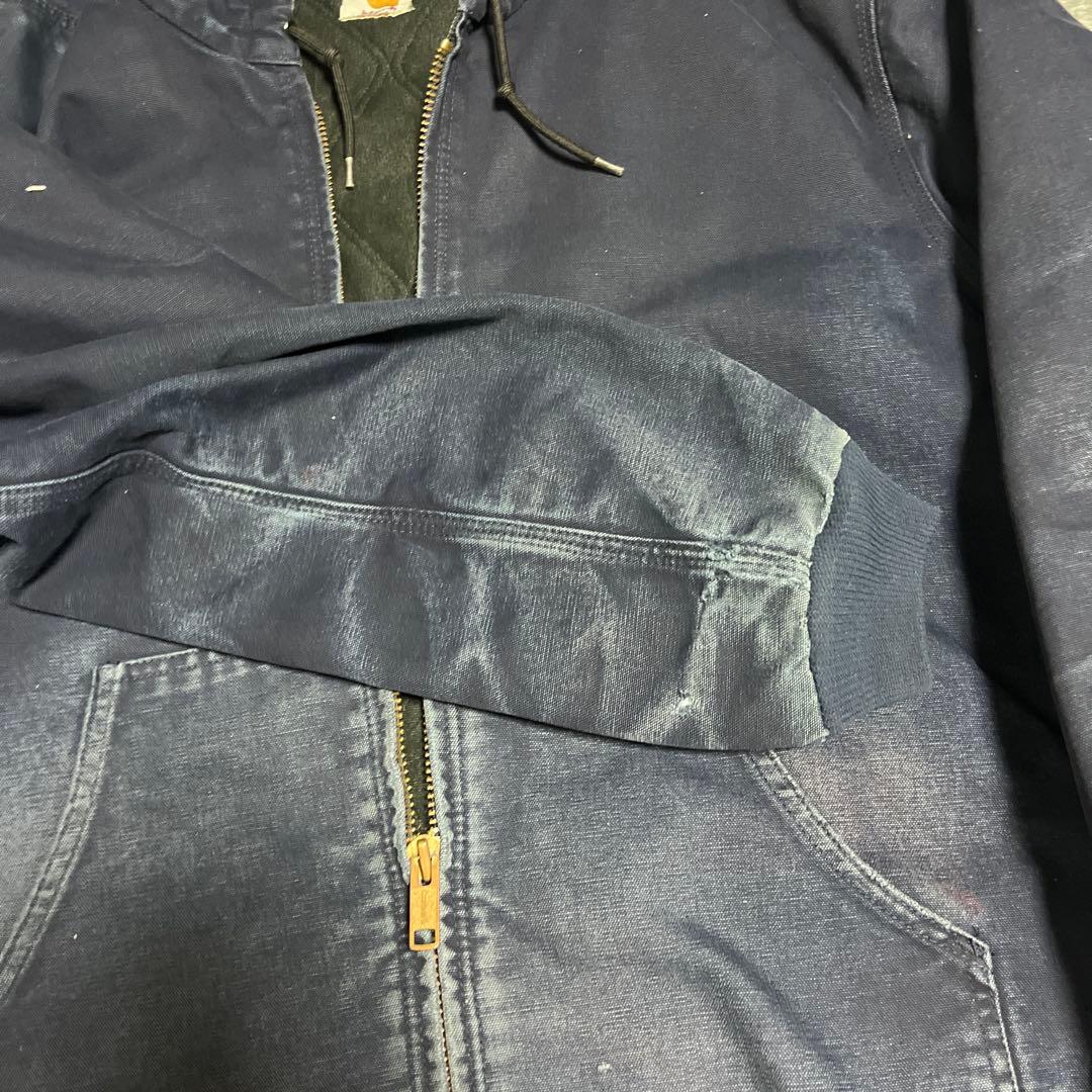 最終値下げ　carhartt アクティブジャケット　ネイビー
