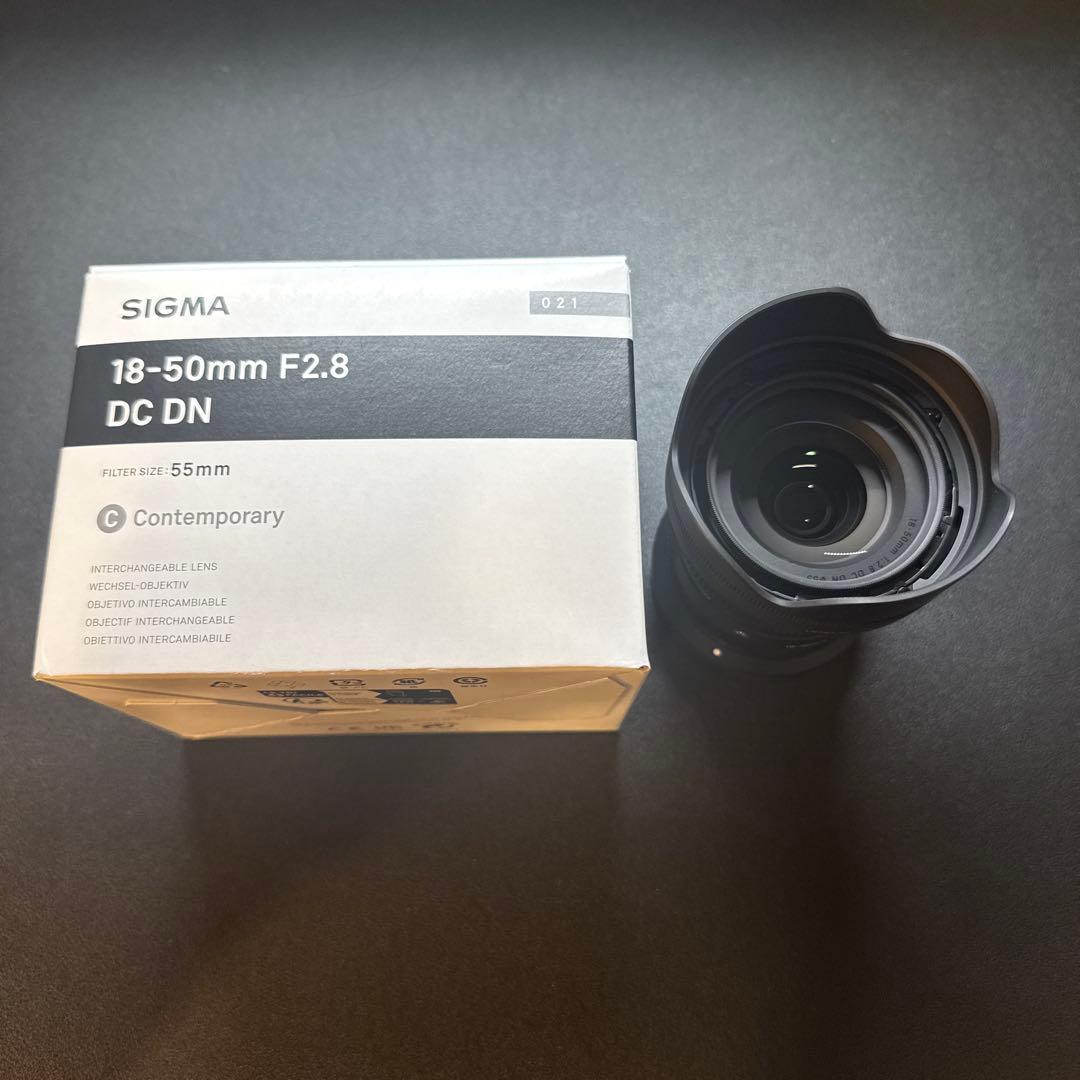 【キヤノンRF用】SIGMA 18-50mm F2.8 DC DN おまけ付き