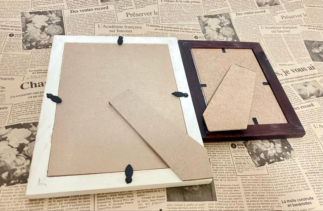 【＊pin＊】 木箱 ボックス アイアン フレーム 雑貨セット