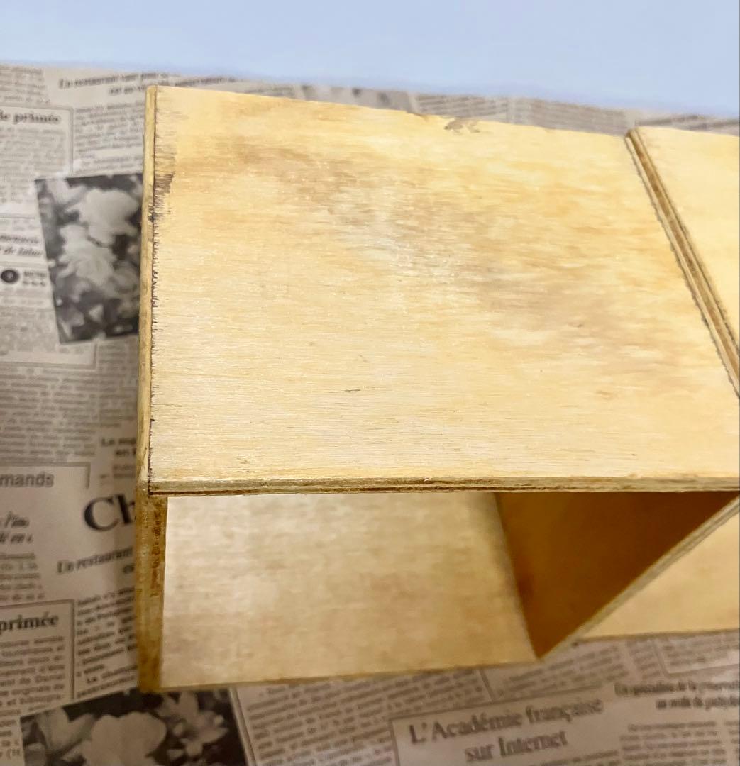 【＊pin＊】 木箱 ボックス アイアン フレーム 雑貨セット