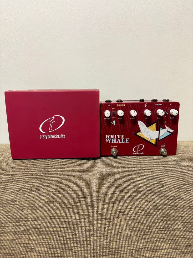 Crazy Tube Circuits White Whaleリバーブ&トレモロ