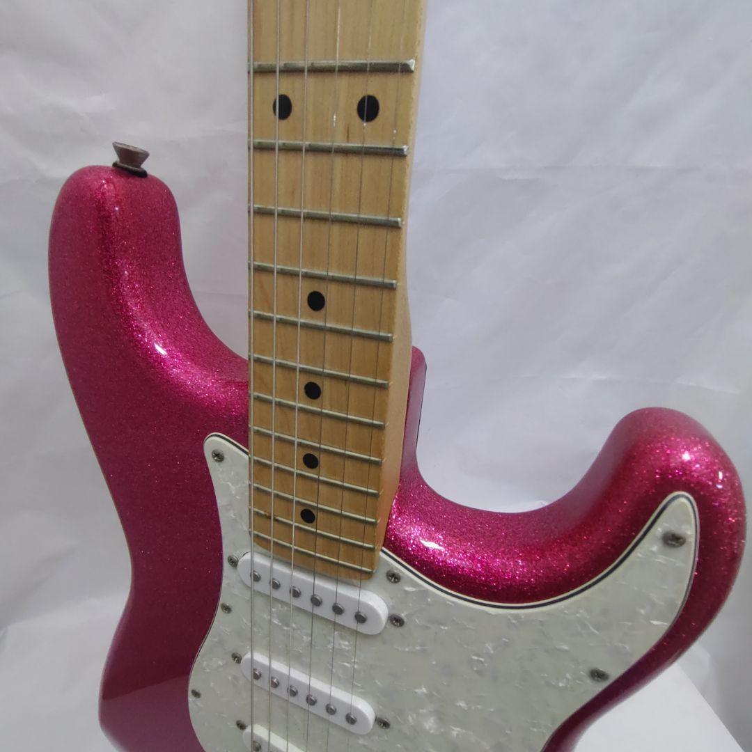 レアカラー！Bacchus ピンクラメ ストラト 大村孝佳