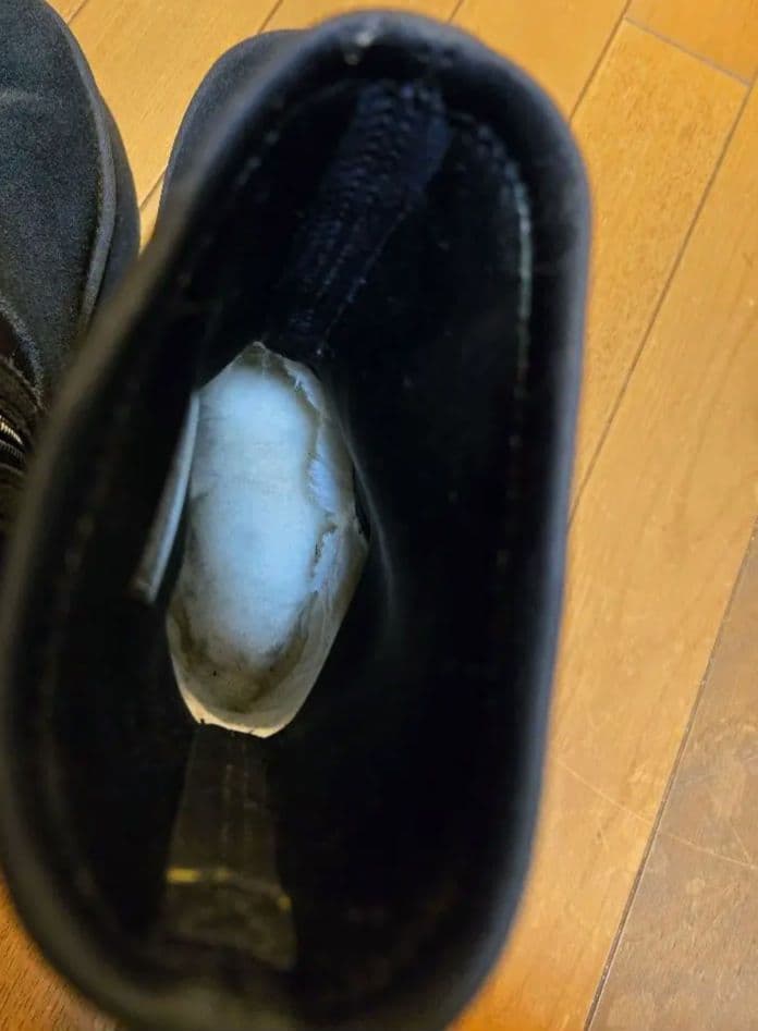 UGG ブラック　クラシックディッパー厚底 ムートンブーツ☆入手困難！サイズ7