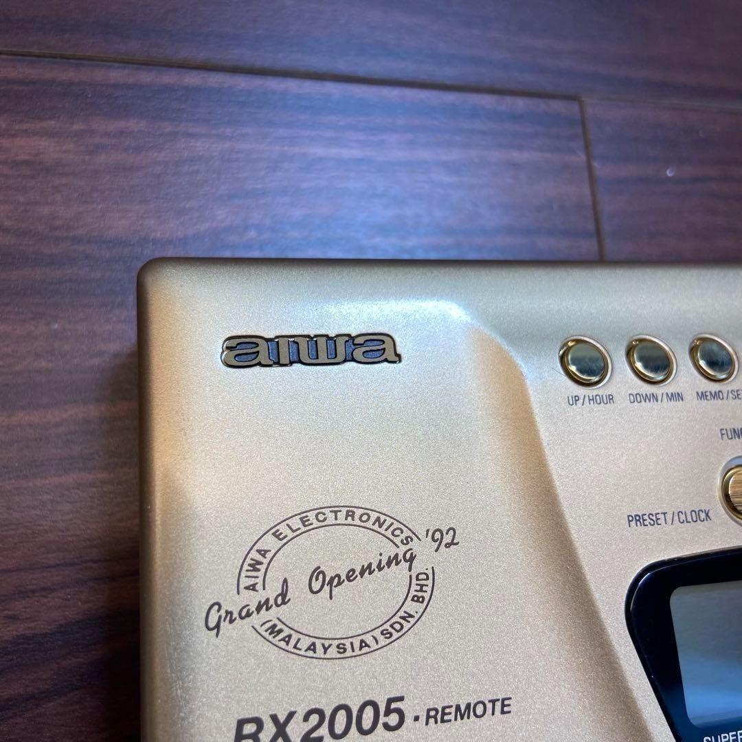 aiwa ラジオ カセットプレーヤー HS-RX2005 2804